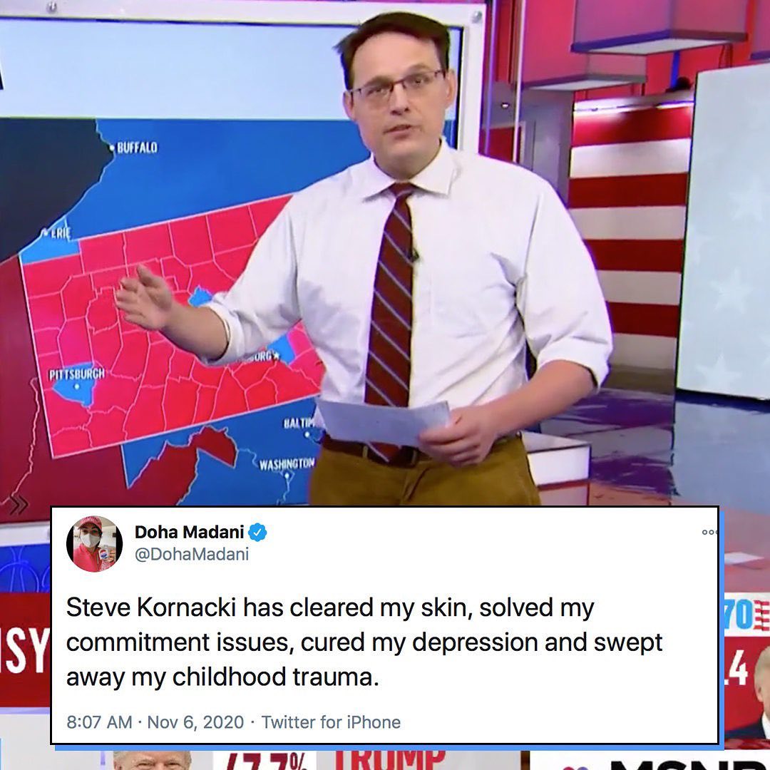 enews's tweet photo. Map. 👏 Daddies. 👏 (📷: MSNBC/CNN) https://t.co/FuZqdSfLiA