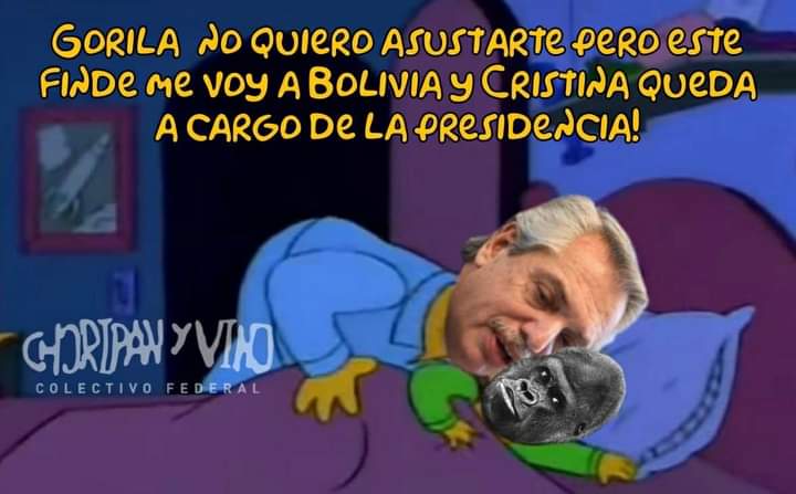 VicenteEBerlari's tweet photo. #BugBang
#VacunateNoSeasMacrista
#GorilaLTA https://t.co/aZumGekqaN