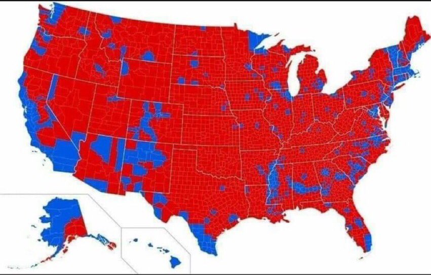 blakefreeman10's tweet photo. @CNBC #RealMap without dead voters magically voting https://t.co/Bg3E0AWwZb