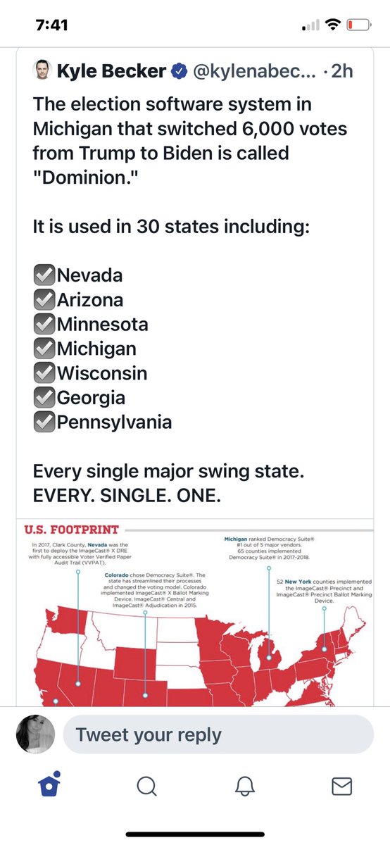 seraphymstudios's tweet image. As A #PollWatcher I questioned a strange IT guy that was given the green light by the Presiding Judge to “work” on the computer system. That’s when the county clerk tried to evict me from the floor. I called this. Here it is. @seanhannity tapped this tonight. #ElectionFraud