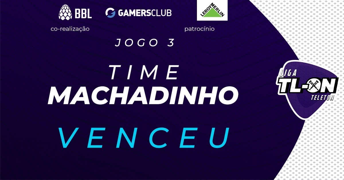 TeletonOficial's tweet photo. QUE NOITE MEUS AMIGOS, QUE NOITE! Finalizar com um game como esse é pra fechar a primeira noite do #Teleton2020 .
Time Machadinho levou a melhor e mostrou que emoção é o sobrenome do show que eles dão. IRADO, INSANO, gigantes do CS. Comenta o que você achou da #LigaTeleton https://t.co/9kdDAiE9T5