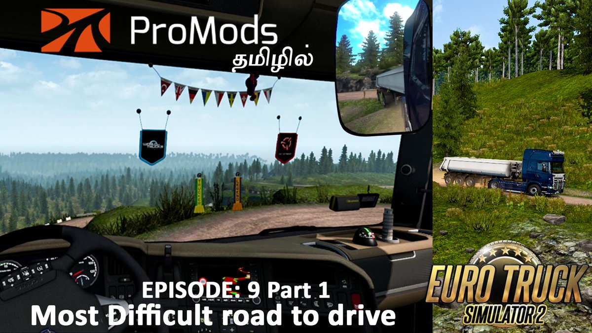 SaiGaming4's tweet photo. Most Difficult Road To Drive ProMods 2.50  || Euro Truck Simulator 2 || Episode 9 Part 1 || Tamil
https://t.co/PxUbaOPpKk https://t.co/72Koq0aOKO