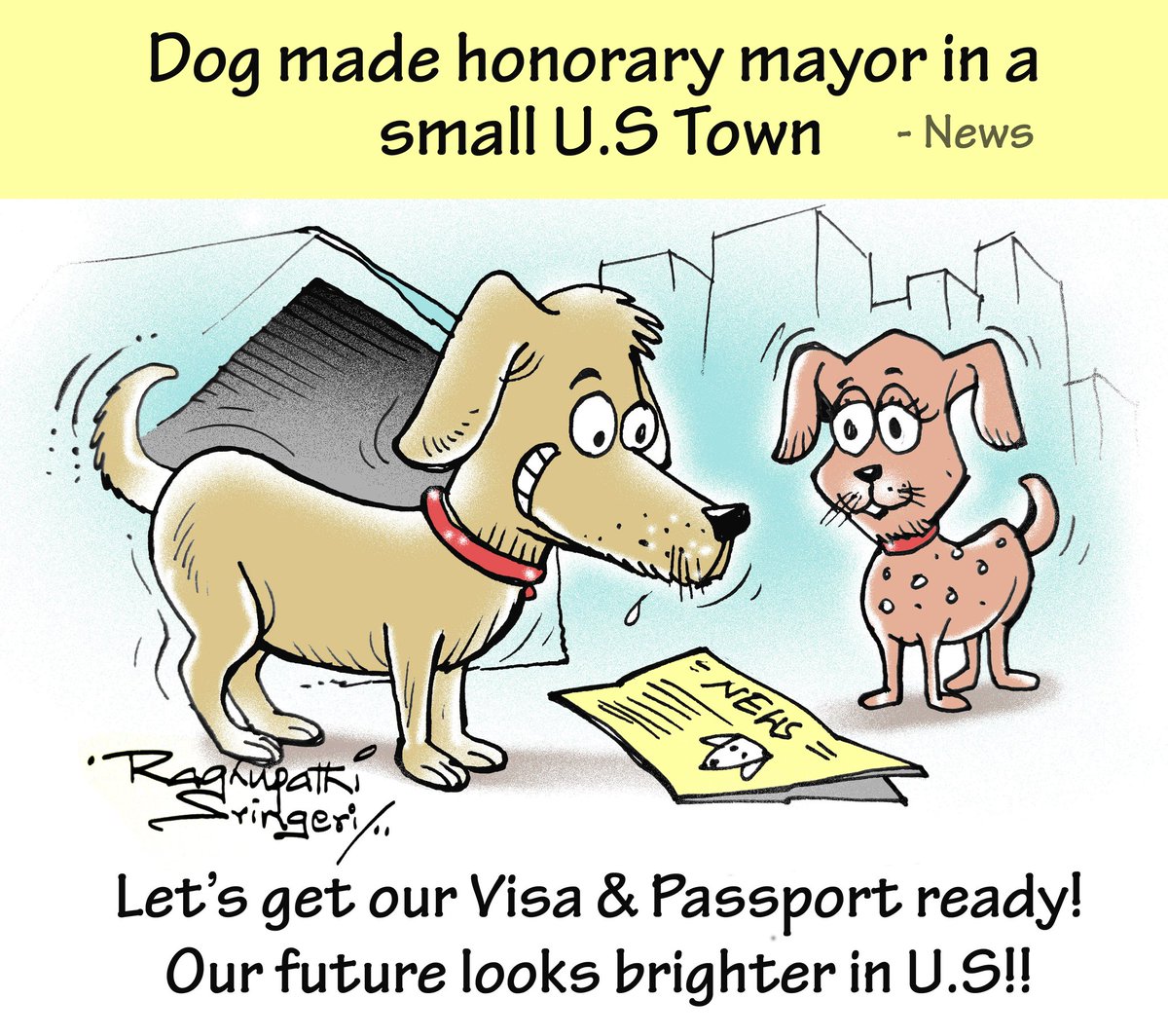 Raghu_Sringeri's tweet photo. #dog #dogmayor #USA https://t.co/hHIuA4BICv