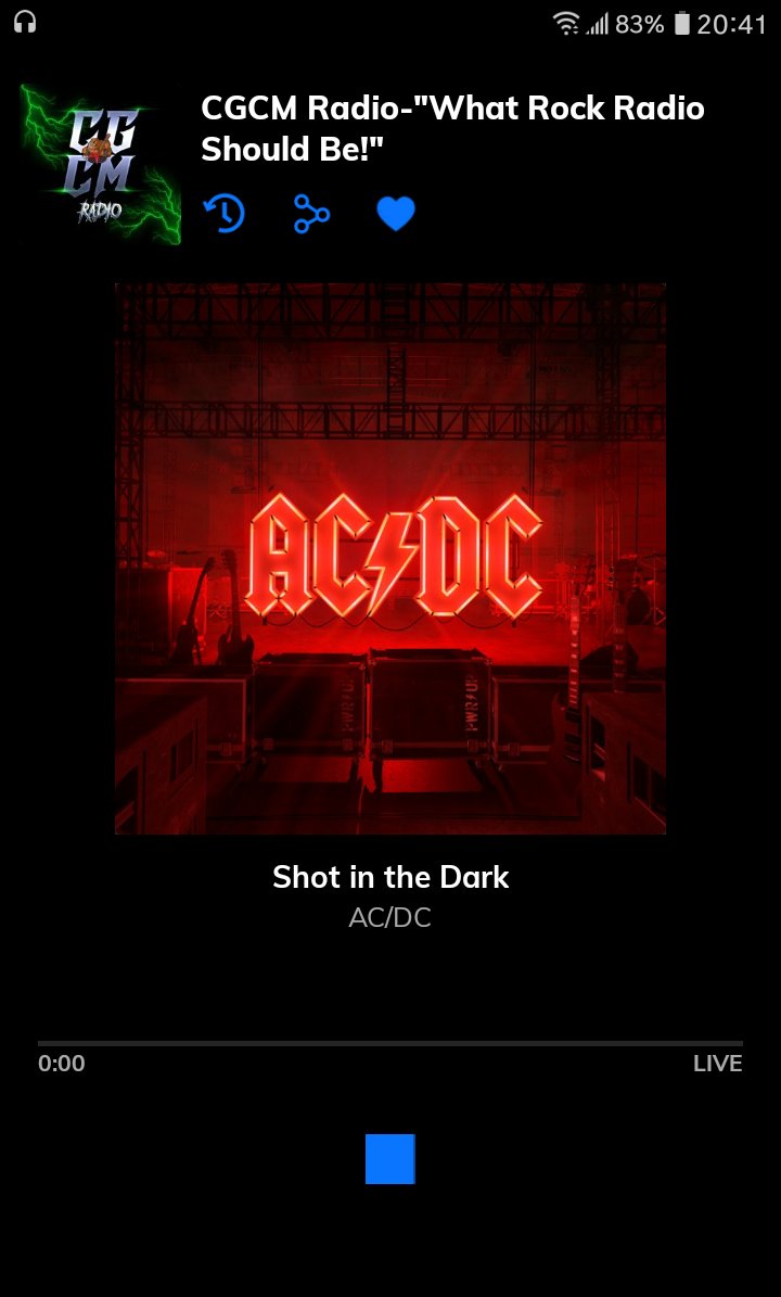 CGCMRadio's tweet photo. Just a window into what you missed if you weren't tuned into Meister Music tonight🤘...never fear however, you can catch the rerun Sunday at 12pm EST😎 

#KickinValentina #Saxon #ACDC #WarriorSoul https://t.co/aXcuqM1bgB