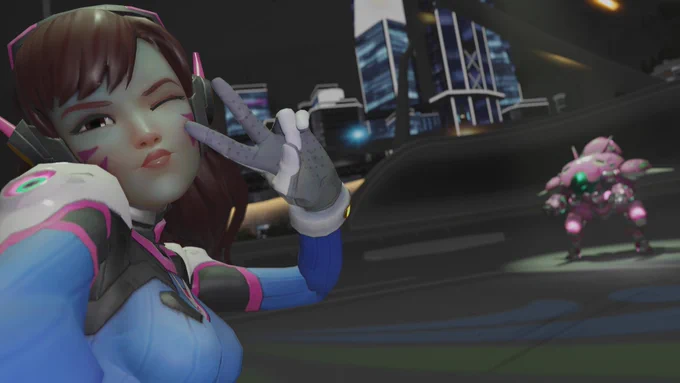 3d art I made for Esport/Overwatch team "Small Indie Team" in Blender 2.8+