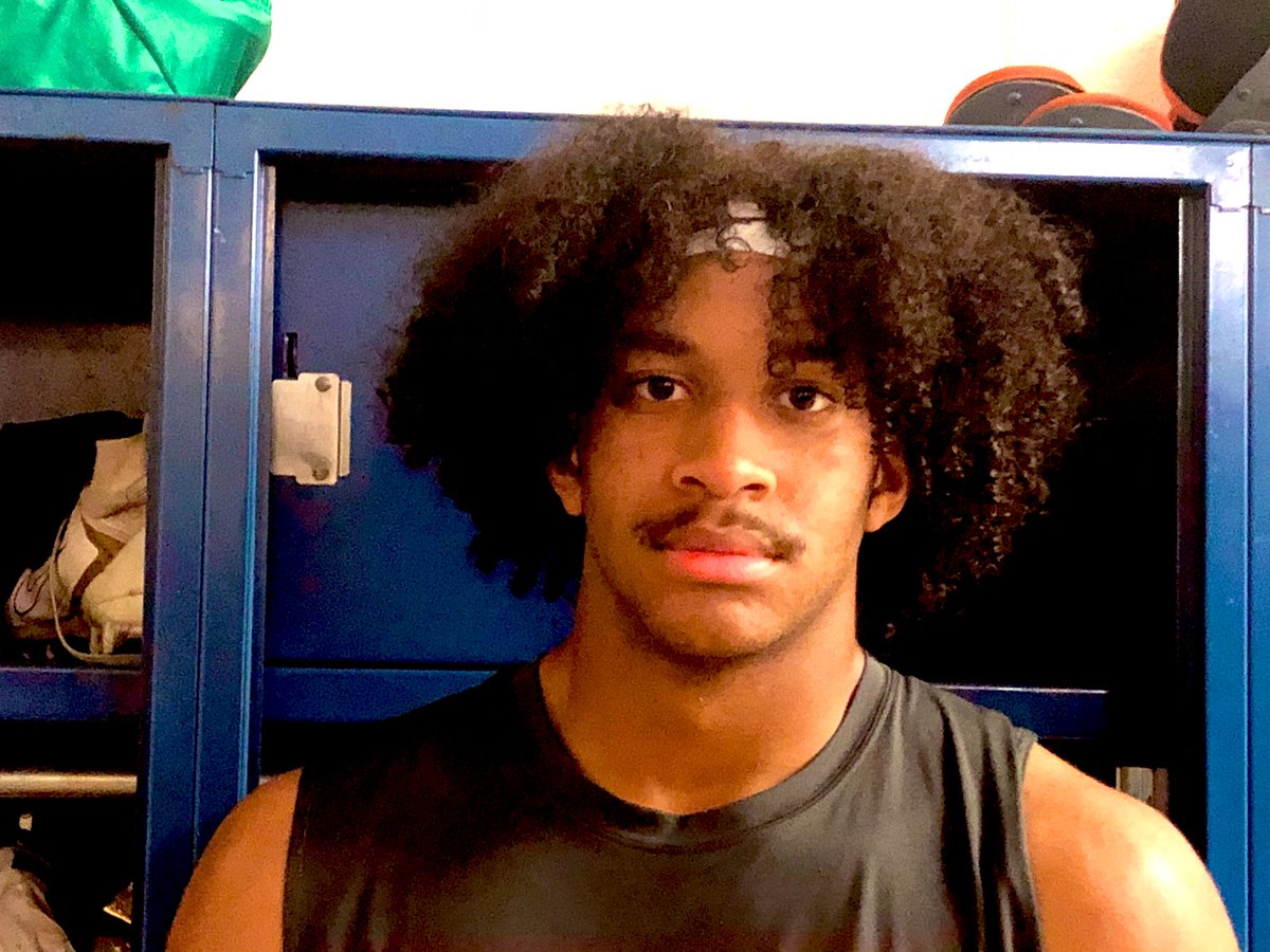 Patrick_J_OShea's tweet photo. Player of the game: @BrianBradley2nd 

Two sacks and a handful of tackles for loss by my count (unofficial) Bradley was a defensive menace tonight in @RR_Knights 35-9 victory over Sequoyah. 

Once again, Bradley looked like the best defensive player on the field. https://t.co/3TFcDL0qkT
