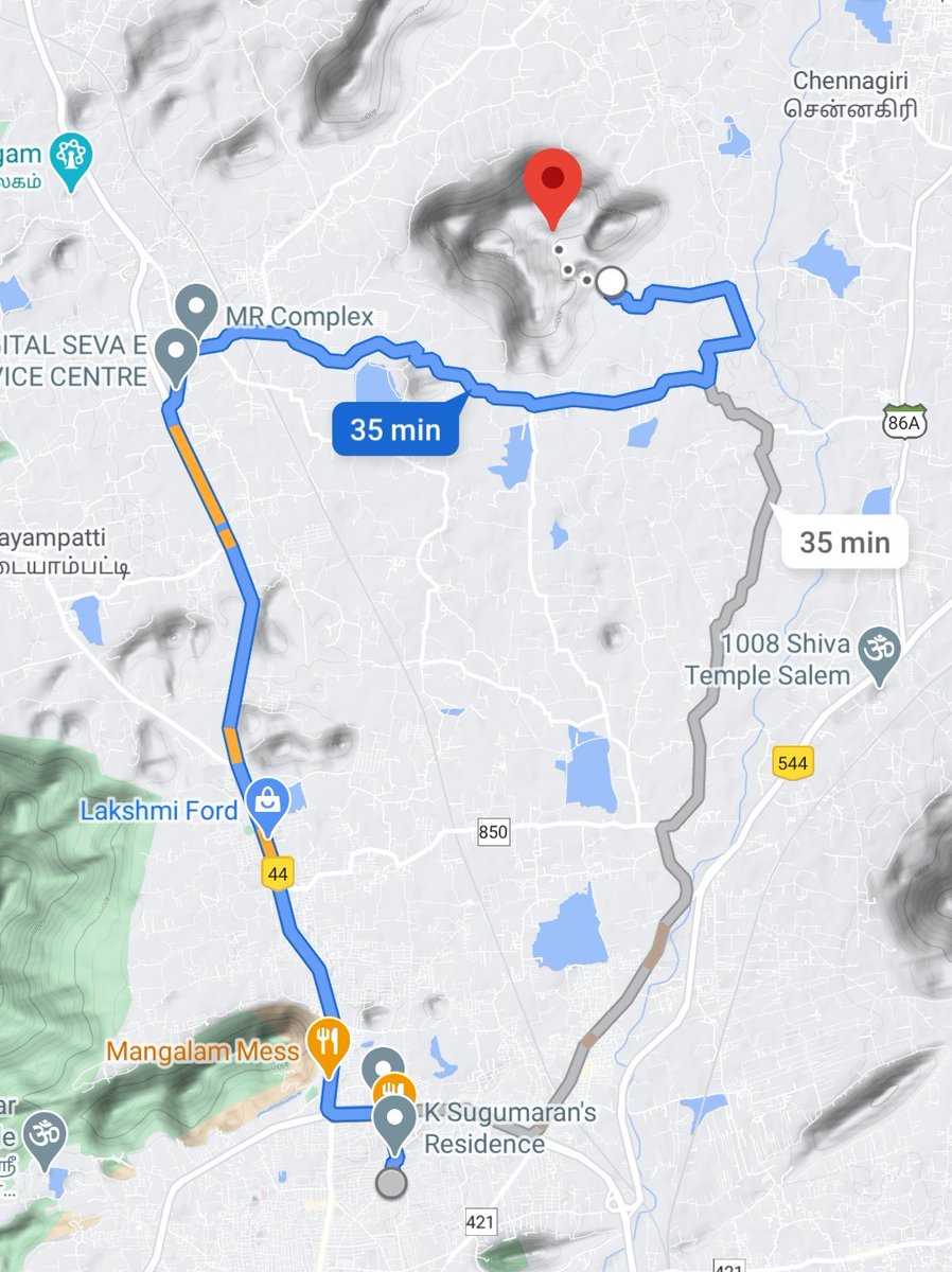 [ Saturday morning ride - THREAD ]Today's ride is to a beautiful named hill called Ponsori Malai (Sorimalai colloquially) - it's a archeological site where 2,500 yr old stone monuments found.Will try to find the monument & take pics #Strava  #Relive  #cycling  #cyclinglife /1