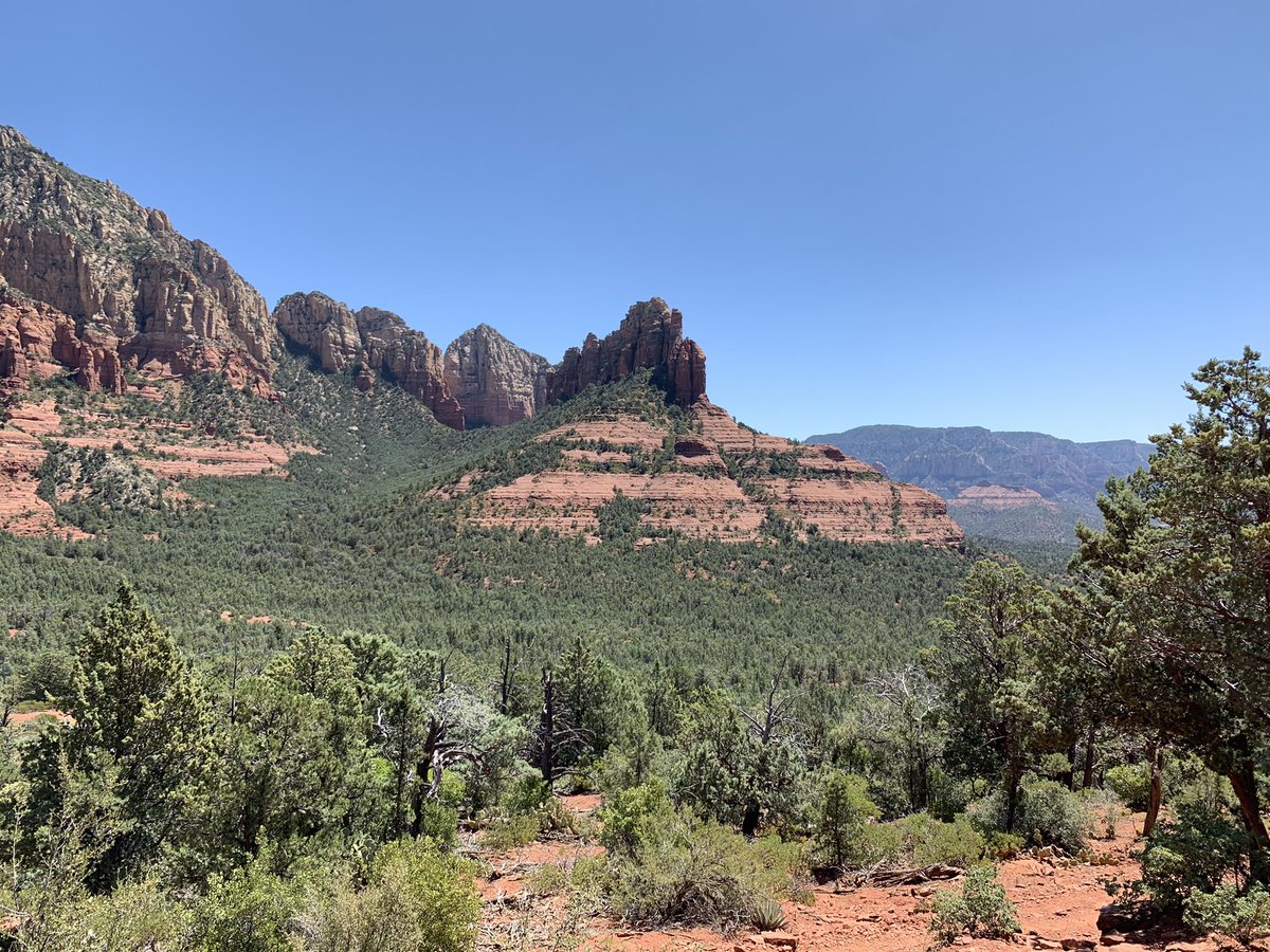 6. Apart from its ‘blue’ McDonalds, Sedona is also known for its unique energy vortexes which are said to heal and empower. These, along with the stunning scenery - the red in the rocks is iron oxide - make it a very spiritual place.