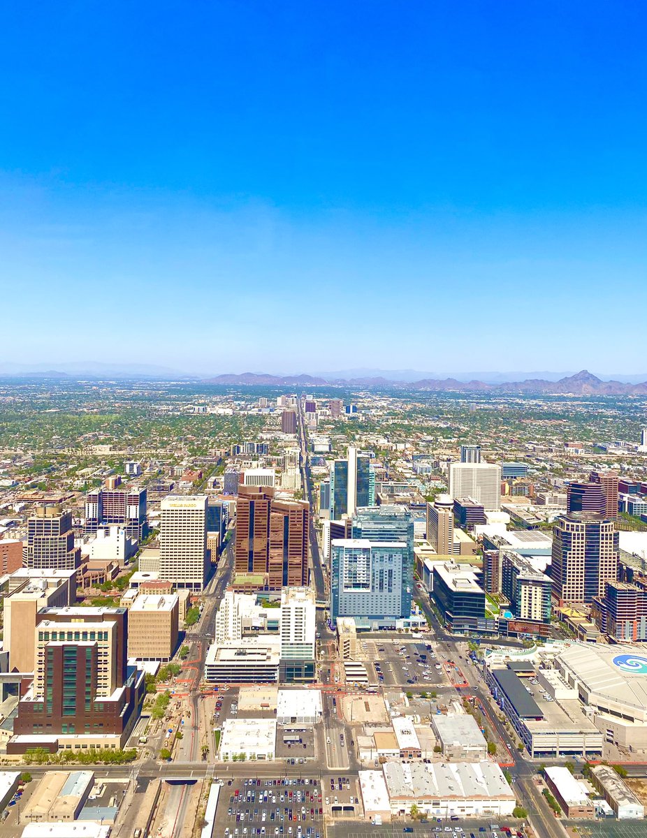 10. Phoenix is the hottest city in the United States with the most days above 90°F. Occasionally it can get up to 122°F. Luckily it’s a dry heat, so very different to other hot cities like Miami!