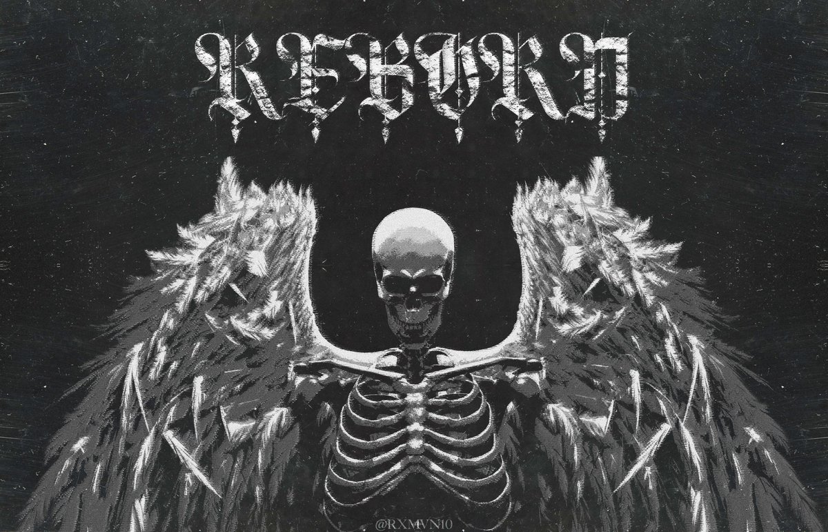 rxmvn's tweet photo. "REBORN" https://t.co/bcM7hmPcFg