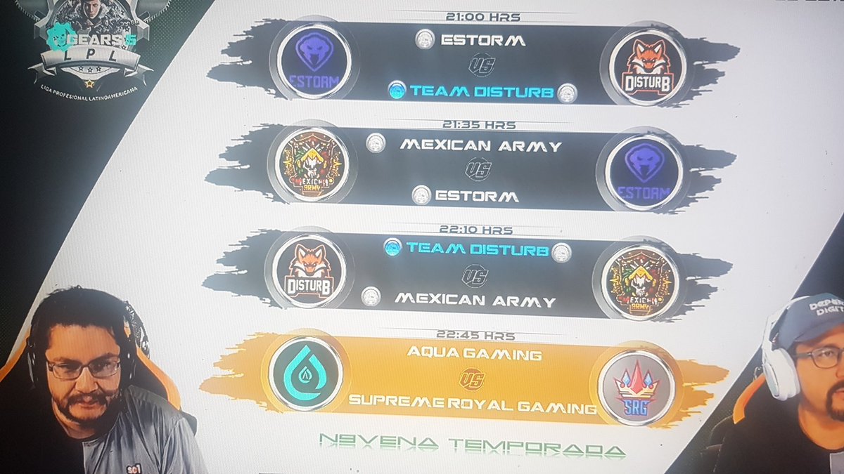 secondedition21's tweet photo. Nos vemos mañana @ESTORM_GG
#TeamDisturb @MexicanArmy01
@DeporteDigitalH
@EdgarEspi46
@mataomega . https://t.co/VCASiSCzUU