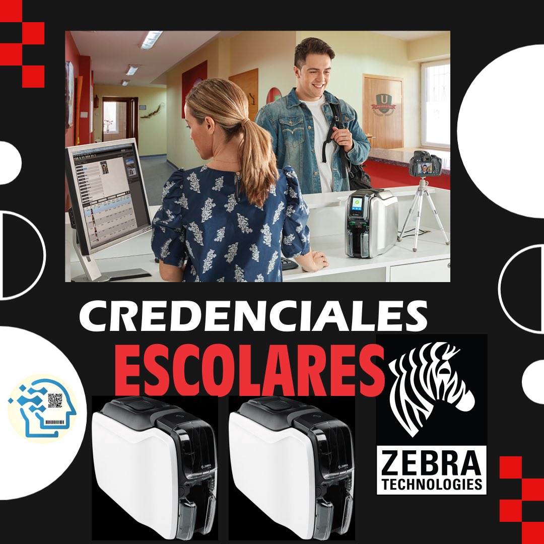 Infotecnomx's tweet photo. Imprime Credenciales para Colegios o Escuelas, 

- Clubs Deportivos
- Profesores
- Visitantes
- Clientes
- Monederos electrónicos
- Licencias de Conducir
- Tarjetas de Circulación
- Servicios Especiales, etc.

@ZebraLatAm  @ZebraTechnology  #zc300 #zc100 https://t.co/VfrFPOwTOD