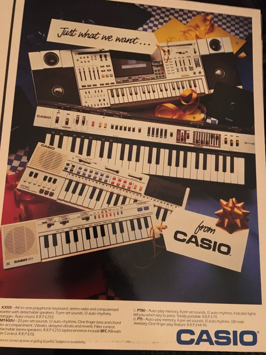 kashiokyoiku's tweet photo. #debutmagazine #circa1984 #casiokx101 #casiotonemt400v #casiopt1 #casiopt80 #casiotone #vintagecasiotone https://t.co/Ujq0ElETXS