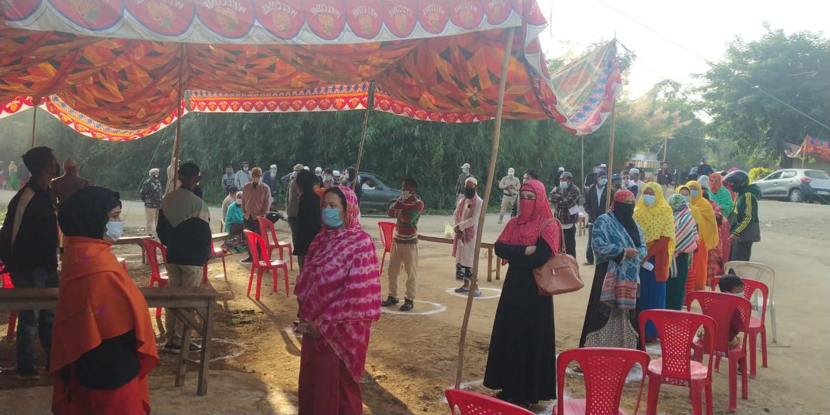 airnews_imphal's tweet photo. #Manipur: Voting underway in four Assembly Constituencies of #Wangoi #Lilong #WangjingTentha & #Saitu since 7:00 AM this morning and would go till 5:00 PM #ByPolls
@airnewsalerts https://t.co/c0kUtSJXR2