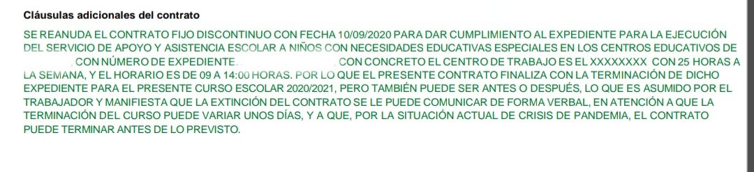 ANAMGLEZMILLAN's tweet photo. @javierimbroda @mPICASSOm @javierimbroda ¿Dónde está la justicia social q nos prometistes dar?
Sabéis perfectamente de nuestra CESIÓN ILEGAL, arreglarlo legalmente. La intervención ya lo pidió. 
El Decreto sin fundamentos encontra de las normativas educativas, otra ilegalidad más.

👇que justicia nos da https://t.co/7B5JjrJcuj