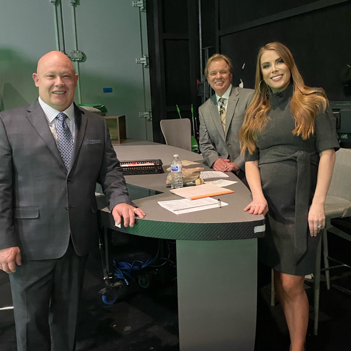 kaitlynvincie's tweet photo. Great season working #RaceDay alongside these guys! @philparsons98 @Team_Onion. 

The @NASCAR_Trucks is a special Series, and it’s an honor to be a part of it. @NASCARONFOX https://t.co/l35nq4oFhM