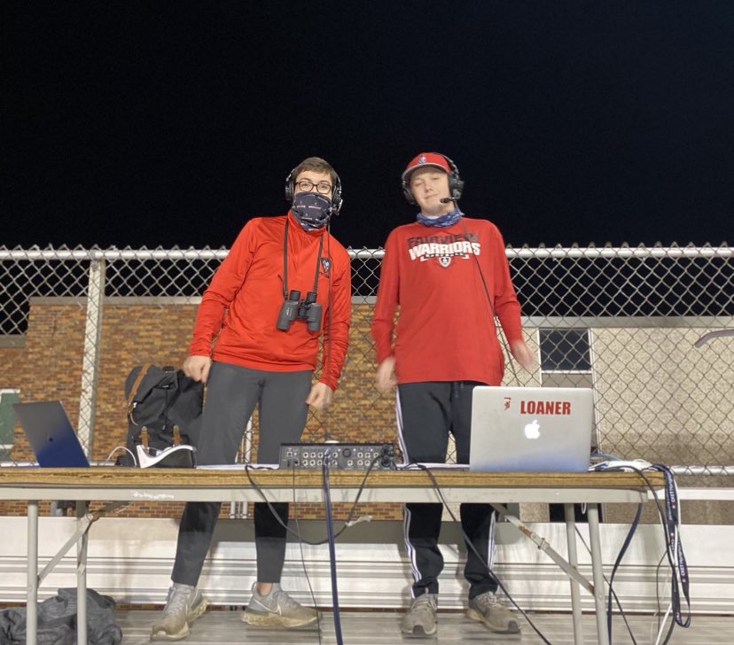46 Broadcasts. 70 days. 2 guys.
<a href="/TylerDanburg/">Tyler Danburg</a> and @connorcan01 worked so hard each week to provide coverage of <a href="/FPWarriorSports/">Fairview Warriors</a> this fall. Also, a huge shoutout to our amazing sponsors, who supported us from the start, and all of the Fairview fans!
Next up: Winter Sports