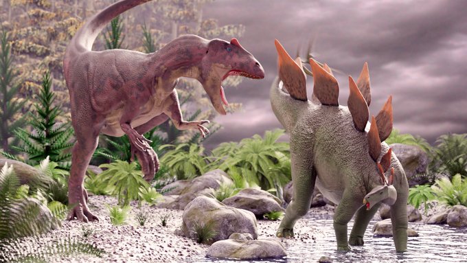 アロサウルス イラスト