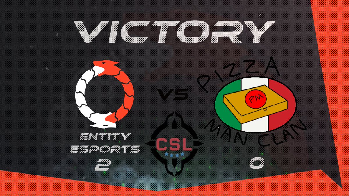 Entity_eSp0rts's tweet photo. GG to Pizza Man Clan who we beat in 2/3 of our matches today in @CatalystSiege! Can't wait until we face them again!
#EntityExcellence #RainbowSixSiege https://t.co/Rpujr090UZ