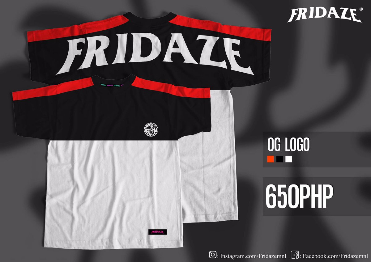 FridazeMNL's tweet photo. Well the long wait is finally over💥
We're so excited to present you a new Design from FRIDAZE💣⚠️
*Cut and Sew Shirt
*Decal Stickers
*Hangtags
*Etiketa
*Necktape
*Fridaze Box
$tay tuned for offical release details.
#FridazeClothing #FridazeMNL #LocalUP https://t.co/GtL98w6CHc