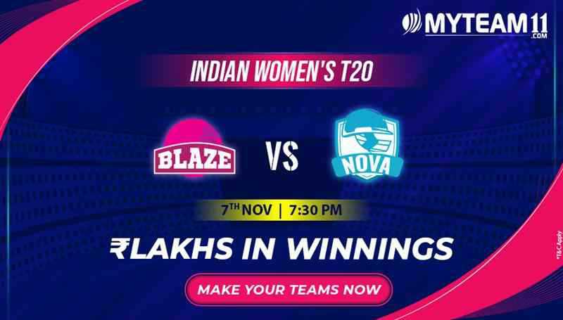 emmellyu's tweet photo. Get ready for the another battle between Trailblazers &amp; Supernovas in the Indian Women's T20 match. Create your team on https://t.co/MB3u8CTpBA and Win more. #IndiaKiApniFantasyApp #MyTeam11 https://t.co/ZfoTUeLk1G