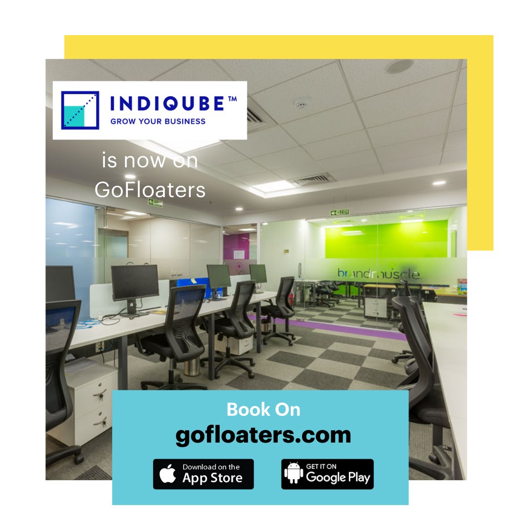 gofloaters's tweet image. Excited to announce that IndiQube is a GoFloaters partner.

Book your desk or a meeting space at IndiQube on GoFloaters at attractive rates.
gofloaters.com

#coworking #workfromanywhere #worknearhome