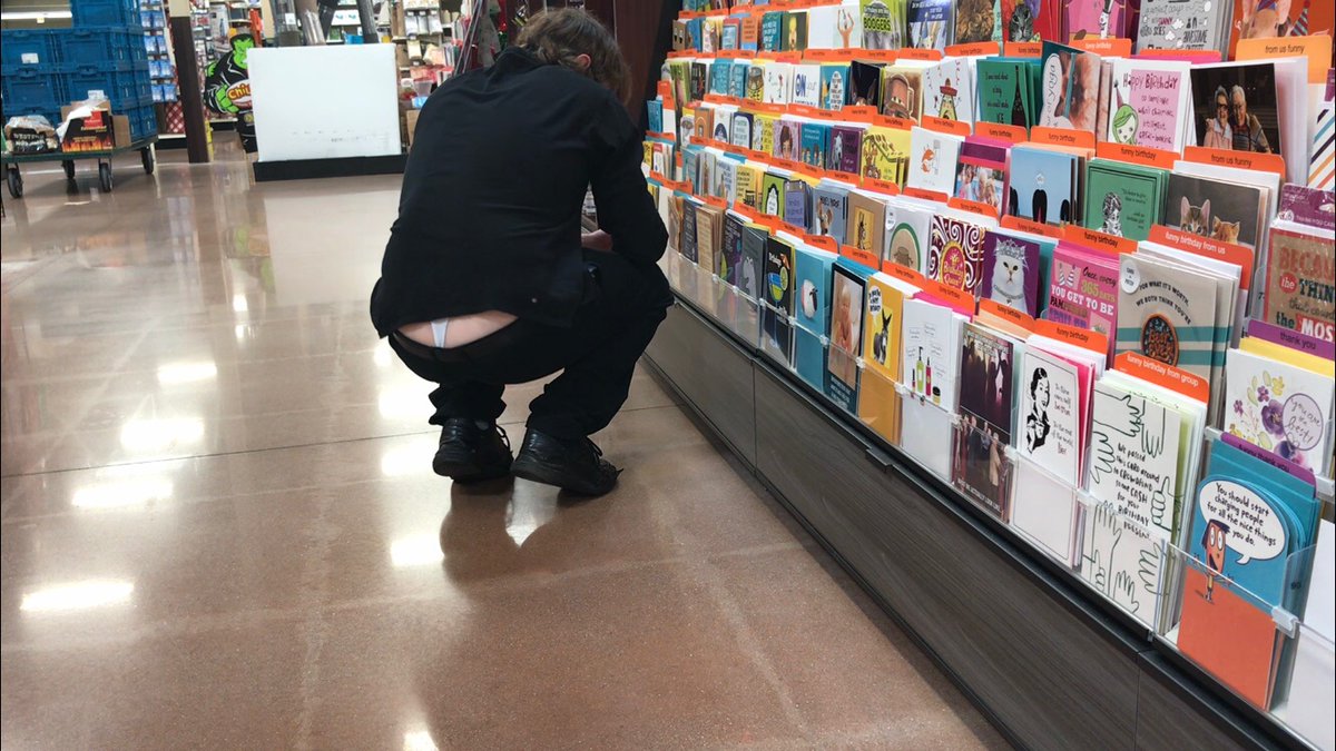 Maletail20's tweet photo. White g string in the card isle! #maletail #thongwhaletail #whaletail #thongslip #thong #manthong https://t.co/Iso7WQfGpD