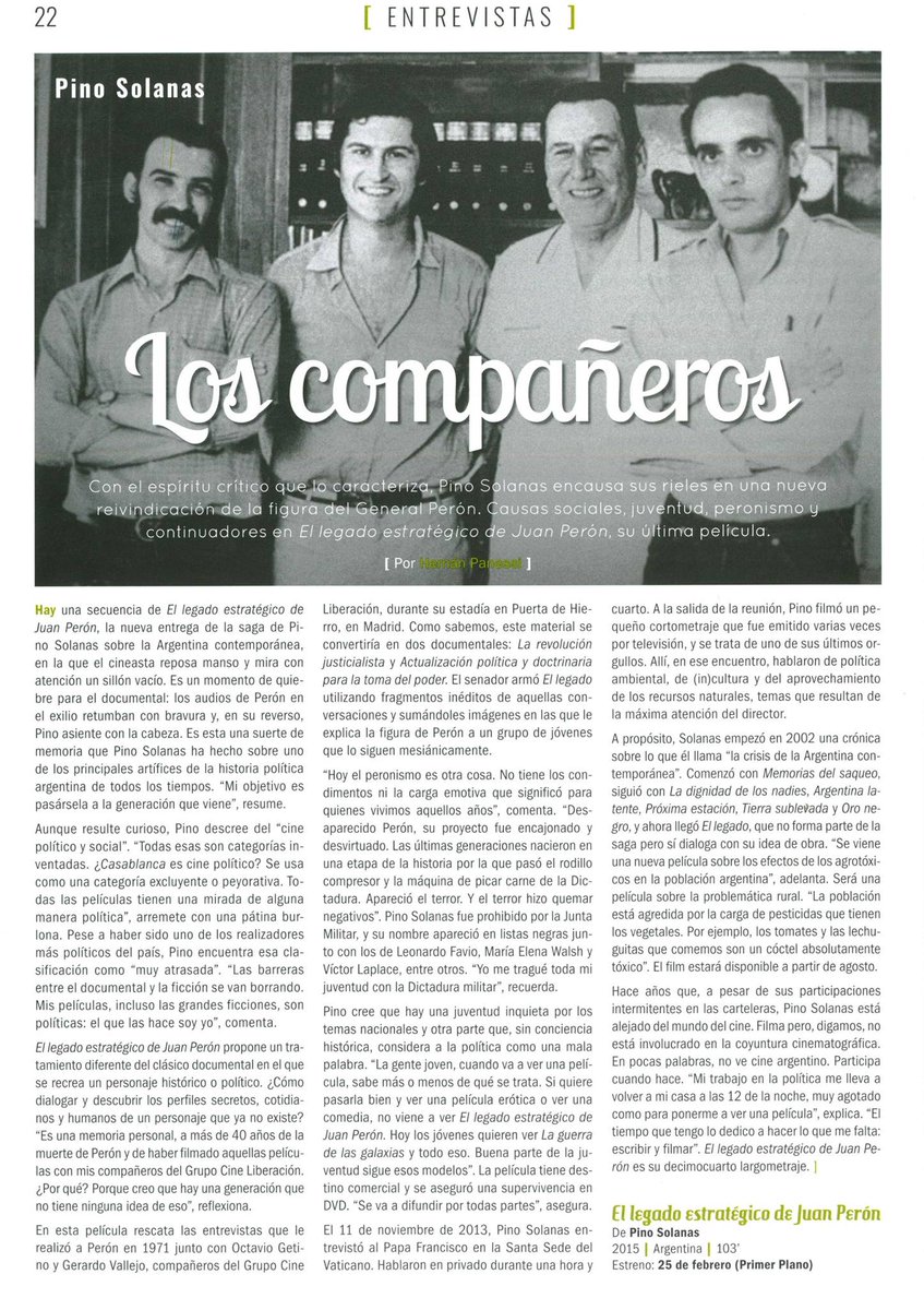 Mi objetivo es pasársela a las generaciones que vienen