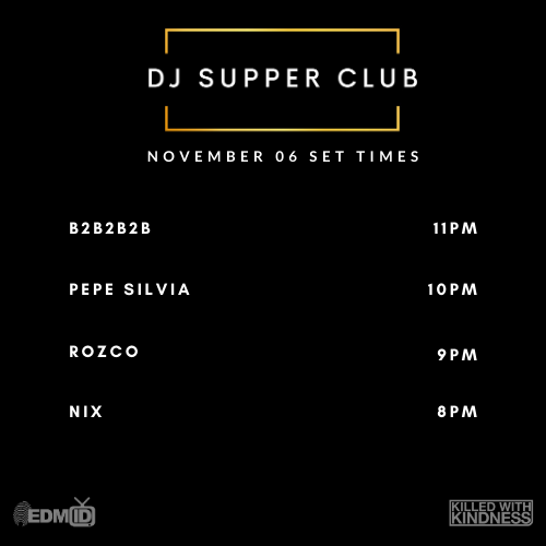 We're LIVE on #Twitch with the latest edition of <a href="/djsupperclub/">DJ Supper Club</a>, tune in NOW to catch NIX over on the decks!

#DJSupperClub #EDMIDtv

twitch.tv/edmidentity
