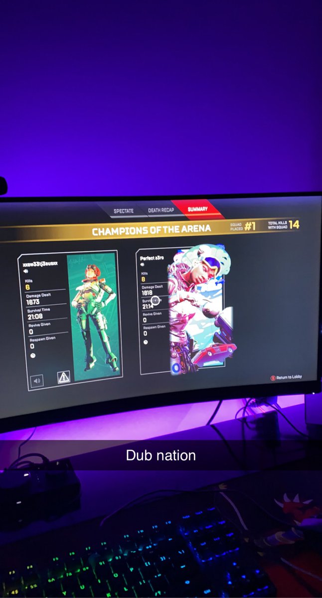 PerfectZ3ro's tweet photo. Ez clap #ApexLegends https://t.co/IBhZpo1nDw