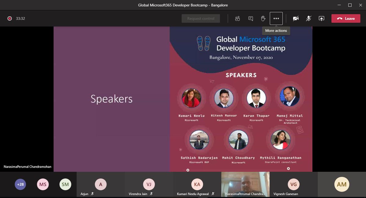 Anbu_Mani27's tweet image. @narasimaperumal has kickstarted the event &quot;𝐆𝐥𝐨𝐛𝐚𝐥 𝐌𝐢𝐜𝐫𝐨𝐬𝐨𝐟𝐭 𝟑𝟔𝟓 𝐃𝐞𝐯𝐞𝐥𝐨𝐩𝐞𝐫 𝐁𝐨𝐨𝐭𝐜𝐚𝐦𝐩 𝟐𝟎𝟐𝟎&quot;@𝐁𝐚𝐧𝐠𝐚𝐥𝐨𝐫𝐞

Microsoft Teams Live: bit.ly/blrm365live20

#MS365DevBootcamp #microsoftevents @Microsoft365Dev @MicrosoftTeams