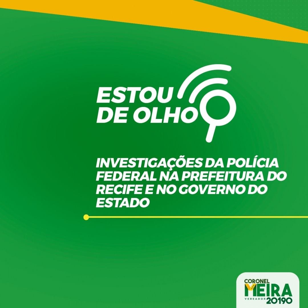 CoronelMeiraPE's tweet photo. Eu bato forte contra a corrupção!
Por isso, estou de olho nas investigações da Polícia Federal na Prefeitura do Recife e no Governo do Estado.

Vamos varrer a corrupção da nossa cidade, que tanto prejudica as famílias recifenses. No dia 15 de novembro, vote 20190!

#CoronelMeira https://t.co/oRzfWlitnu