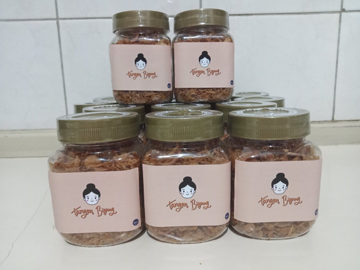 PremiumAngels_2's tweet photo. ─  𝐑𝐄𝐀𝐃𝐘 𝐒𝐓𝐎𝐂𝐊  ─
@2three_5
Bawang Goreng Original Tangan Biyung 👵🏻
◾ Original
◾ Bawang Merah Brebes Pilihan
◾ Tanpa Pewarna
◾ Tanpa Pengawet
◾ Tanpa Msg
◾ Tanpa Campuran Tepung

📌 Price: Rp. 20.000
📌 1 Toples : 60gr
#bawanggoreng #bagor #original #renyah https://t.co/AHBC6CMgpf