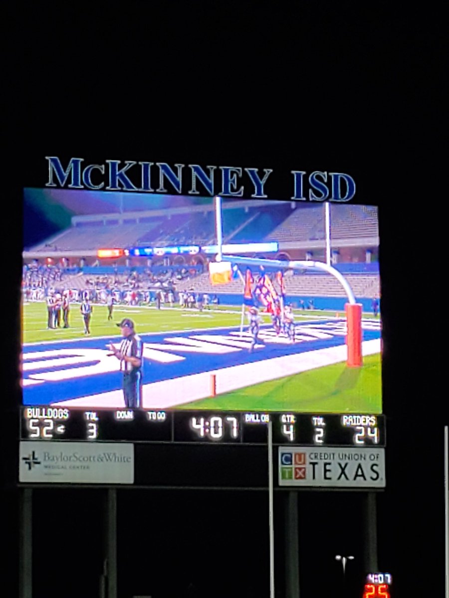 Keep it rollin <a href="/MNHS_Football/">McKinney North Football</a> !