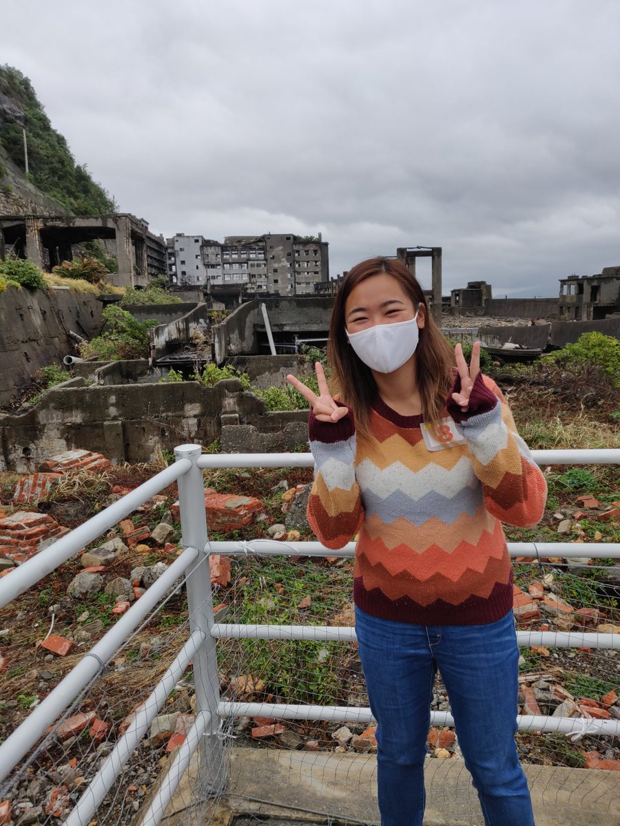 TimmiYu's tweet photo. Gunkanjima! 

#軍艦島 https://t.co/MPol3DMiEP