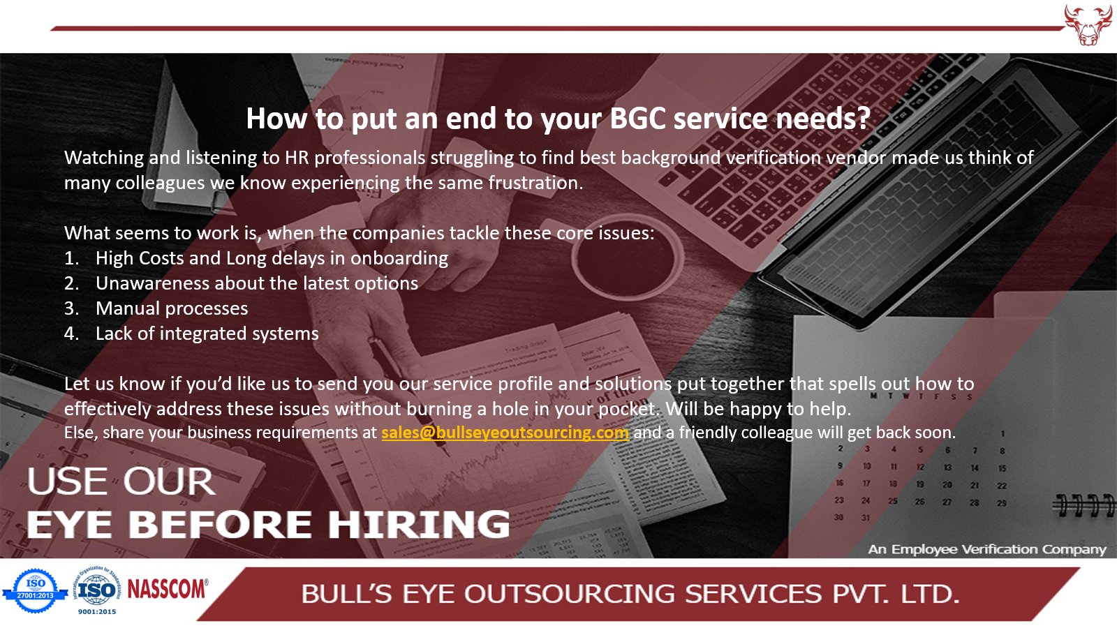 Bull's Eye Outsourcing Services Pvt. Ltd. (@BullPvt) / Twitter