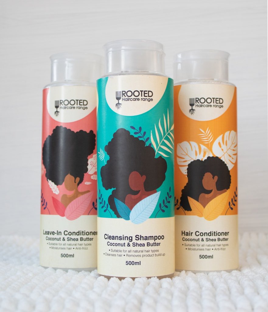 RootedRange's tweet photo. Rooted range is a 100% black female owned hair care range. It is carefully curated &amp; specially formulated for all natural hair types. 
Visit our website for more info &amp; to place orders. 
🛒 https://t.co/UIzdktk8XM
#DJSBU #supportlocal https://t.co/NmwrIy4QvF