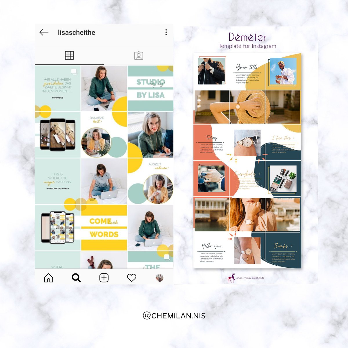 susunan feed ni penting tau, nak bagi orang tertarik nak stalk kitee, I also learn new thing dan baru nak susun jugak, so yeahh #nisashare