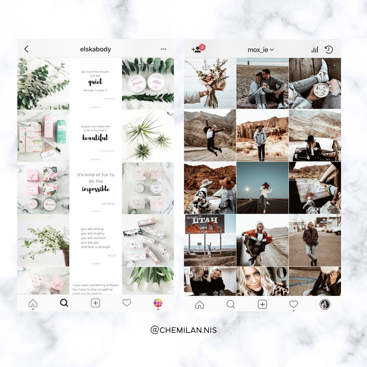 susunan feed ni penting tau, nak bagi orang tertarik nak stalk kitee, I also learn new thing dan baru nak susun jugak, so yeahh #nisashare