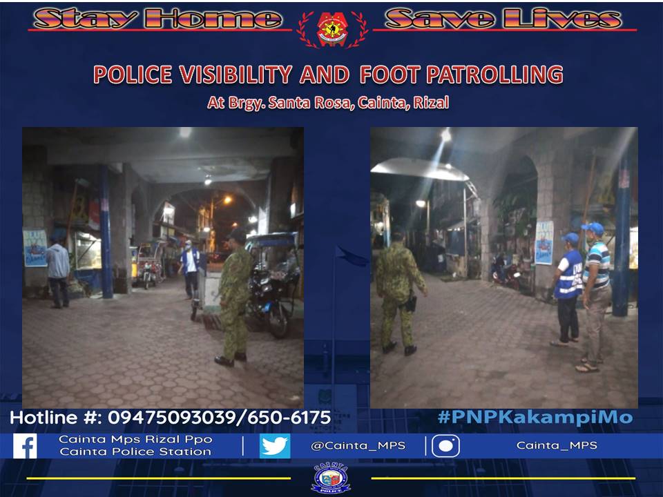 Cainta_MPS's tweet photo. At about 11:30   of Nov 6,2020 Pat Weechellen  Malayao,  together with 3 BPSO conducted patrolling and implementation of MGCQ guidelines at Cainta, Rizal.
#PNPPATROLPIan2030
#INSTITUTIONALIZED
#TeamPNP
#WeServeAndProtect
#PNPKakampiMo
#TeamCALABARZON
#PNP4A
#TatakManongEnteng https://t.co/fEmrJf92HY