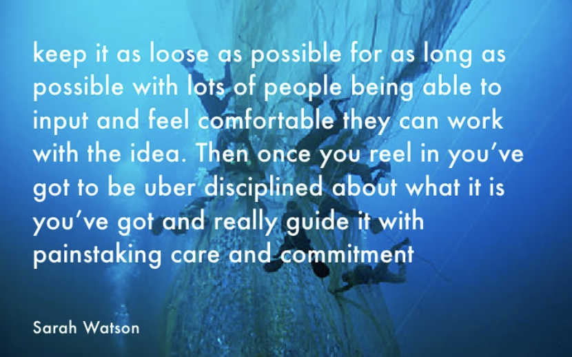 v_praveen's tweet photo. BBH CSO Sarah Watson's planning style:

Start loose 
Agree on an direction
Pursue it with discipline

via @adliterate https://t.co/pSFjpmwXWl