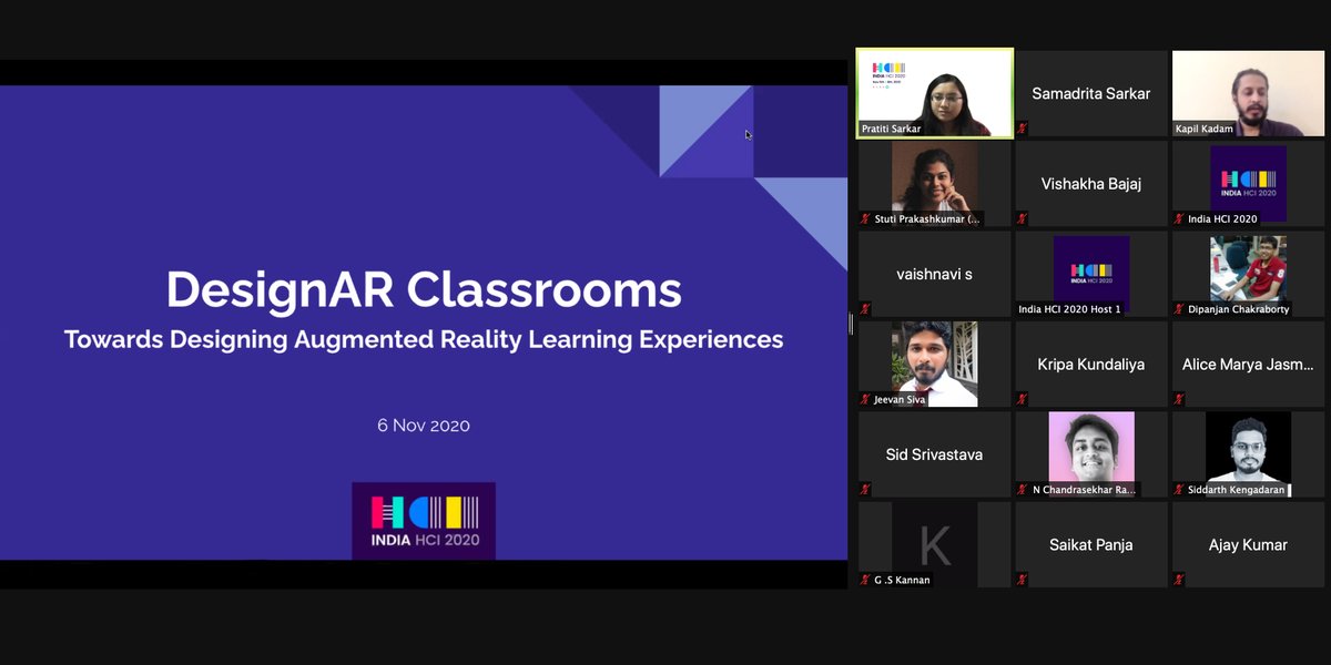 IndiaHCI_'s tweet photo. Day 2 was filled with Courses and Workshops. Here is the glimpse.
For general queries: indiahci2020@gmail.com
#InHCI20 #IndiaHCI #UX #Design #HCI #Reasons4IndiaHCI2020 https://t.co/1lU7kfmRke