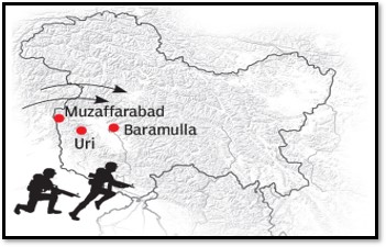 (8/n)The Raiders contacted  #Baramulla on the morning of October 27. which was poorly defended and fell to the enemy the same day. At Baramulla, the Raiders went berserk killing, looting, raping and burning.