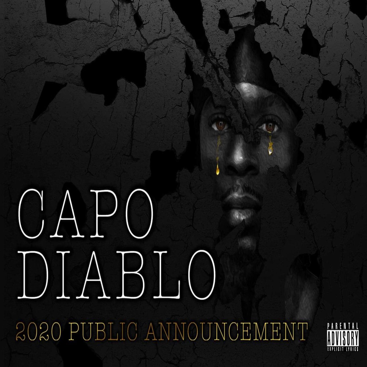CCE_Publicist's tweet photo. CLIENT: OFFICIAL PRESS RELEASE: @capoov Releases his NEW SINGLE, "2020 Public Announcement" today!!! https://t.co/j9jk6s0eTG OUT NOW on all major digital outlets & streaming platforms. Buy at iTunes/Apple #NewRelease #NewSingle #NewMusic #CapoDiablo #2020PublicAnnouncement https://t.co/B7jO2Xl0OC