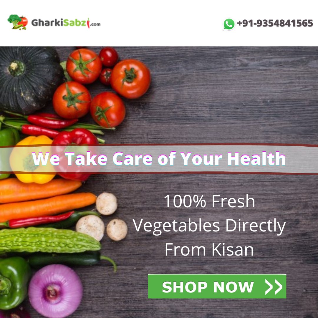 gharkisabzi's tweet photo. Stuck home and missing out on farm-fresh vegetables, GharKiSabzi is the first brand in Delhi &amp; Noida to come up with unique idea of fresh #vegetables directly from the farm within a few spans of hours.
Shop now @ https://t.co/or724QSzcj

#vegetabeinnoida #vegetableindelhi https://t.co/DVOugroWEb