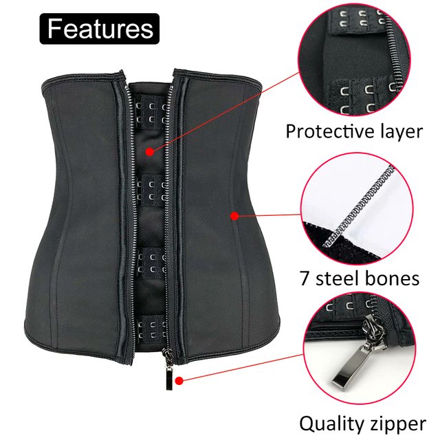 FashionHeart4's tweet photo. Women #Latex #Waist Trainer Body Shaper Corsets with #Zipper Cincher Corset Top #Slimming #Belt Black Shapers #Shapewear Plus Size.
โ#1Color & #11Size available
โจ#Price: Us $15.47 (-40% off)
โhttps://t.co/VYxFBcVBXcโ https://t.co/KD4KI74acB