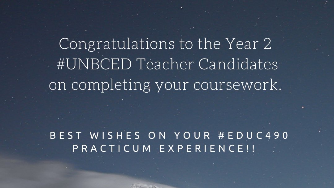 EducationUnbc's tweet photo. #unbced #Terrace #PrinceGeorge #EDUC490 #practicum #thisisUNBC https://t.co/gOi9AEVcPa