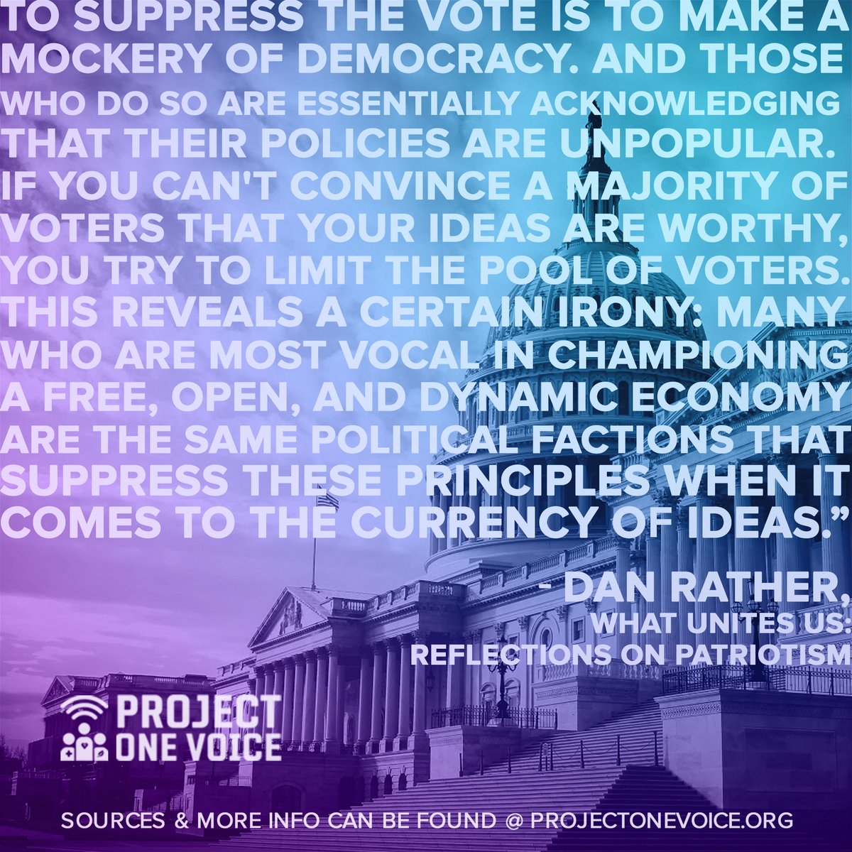 project_1voice's tweet photo. #Election2020results #CountAllTheVotes #quotes #SaveOurDemocracy 

@DanRather https://t.co/OBcjbkX9pf