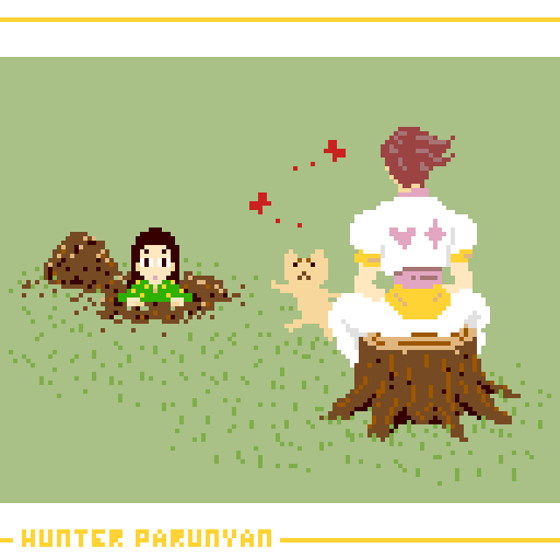 じゃオレ期日まで寝るから、がんばってねー」 ハンター試験中、土に