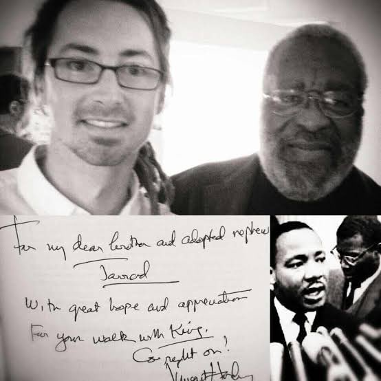 I think of my kind mentor from afar who insisted I call him, “Uncle Vincent”, and he warmly refered to me as, “My Australian nephew Jarrod”. King’s co-worker Dr Vincent Hardey often quoted that great American poet, Langston Hughes...
